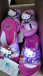 รองเท้าแตะเด็ก Hello Kitty ของแท้จากโรงงาน น่ารักที่สุด ลิขสิทธิแท้ รองเท้าเด็ก รองเท้าไม่มีไฟ รองเท้าการ์ตูน นุ่มเบา -พร้อมส่ง