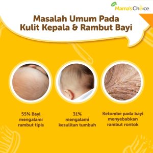 Mamas Choice Baby Hair Lotion Vitamin Penumbuh Rambut Lebat Obat Kerak Kepala Anak Bayi Mama