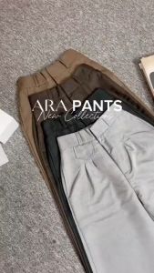 La Lunare - Oro Pants Celana Panjang Wanita Celana Kerja Wanita Bahan Jatuh