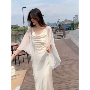 ZHILU | Chinese Style Sheer Sunscreen Jacket Breathable Multi-use Cover-up