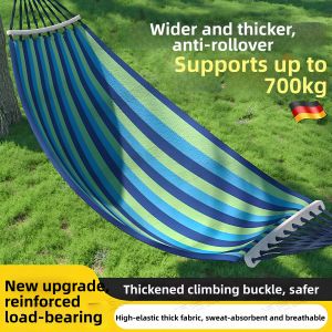 Anti-Rollover Reinforced Swing Hammock