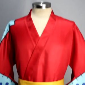 Anime One Piece Cosplay Monkey D Luffy Wano Country Arc Cosplay Costume Kimono Outfit Customized Halloween Costumes