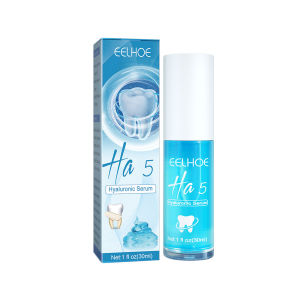 EELHOE Ha5 Hyaluronic Serum Whitening Teeth Toothpaste Cavity Cleaning Stain Enamel Repair Fresh Breath Hyaluronic Acid Ha5 Repair Tooth Paste Fast Shipping Travel Friendly Oral Care-Toothpaste Whitening Fresh Breath Beauty Health