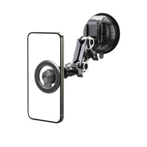 Magsafe ที่วางโทรศัพท์ในรถยนต์การบันทึกวิดีโอ Universal Magic Arm ดูดที่วางโทรศัพท์ในรถยนต์แม่เหล็ก Mount s Vlog ShootingColor