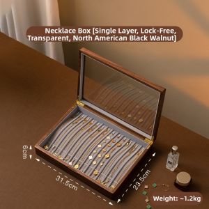 FANHAN | Luxury Large Secure Jewelry Box