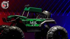 Diecast Mobil Panjat Tebing Remote Control Offroad yang Kuat Dengan 4X4 RTR