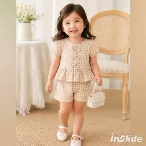 AA..KPC Summer Puff Sleeves Top and Skirt Girl Set Terno Coordinates - timeless piece - casual office or party - classic piece - super kapal ng tela - hindi kayo magsisi - our aim is to produce quality clothes - premium fabric - excellent quality -