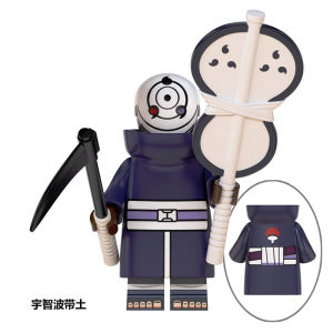 Third-Party Domestic Building Blocks Naruto Ninja Full Set Nine-Tailed Naruto Sasuke Kakashi Educational Toys Intelligent Playsets