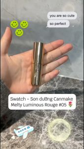 Canmake/Son dưỡng có màu mềm môi Canmake Melty Luminous Rouge Nhật Bản/4 màu nguyên bản T02 T03T04T06