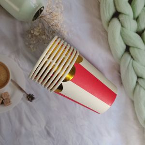 Disposable Paper Plate Birthday Cake Dish Childrens Party Dessert Table Decoration Picnic Plate Eco-Friendly Biodegradable Tableware