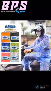 Jas Hujan Elmondo 935 Setelan Jaket Celana/Raincoat Elmondo Ceria 935 Stelan/Mantel Mantol Ujan