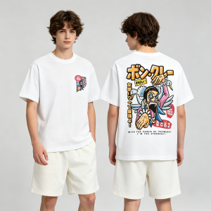 Hot Toys | One Piece Anime Mr 2 Bon Clay Printed Loose Fashion Men Women Tee Adults Children Boy Gril Top Kids Parent Child Cotton Tshirt