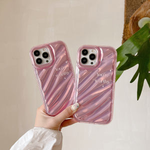 ZAY Casing Ponsel Kreatif Huruf Inggris INS Wanita Kompatibel untuk iPhone 14 12Pro Max iPhone 11