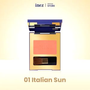 Inez Color Contour Plus Blusher: Blusher Dengan Warna Natural Untuk Semua Jenis Kulit