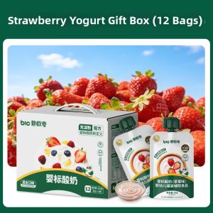 Biovillage | No Added Sugar Baby Yogurt Infants Dairy Product Pouch Pack