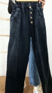 Celana Jeans Baggy Wanita Kekinian Lotus Pants Celana Panjang Boyfriend