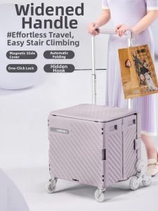 LOHE | Foldable Stair Climbing Shopping Cart for Seniors