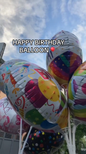 18/22inch Happy Birthday Printing Foil Balloon Kids Birthday Party decor decoration Foil balloons