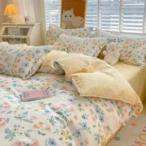 Water Washed Cotton Fresh Bed Set