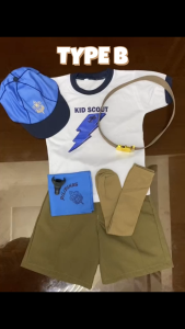 Kid ScoutType B Complete Set of Scouting Uniform for Boys | Theo Clothing