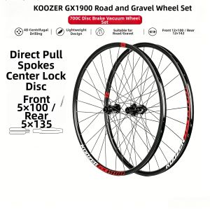 KOOZER | Road Disc Brake Wheelset 700c