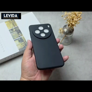 Case for Vivo X200 Vivo X200 Pro Macaron Square Black / Case Square Edge Vivo X200 Vivo X200 Pro
