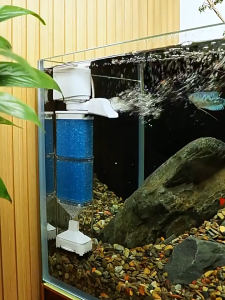 Multifunctional Filter Pump Fish Toilet Aquarium Internal Filter Pump Vertical Silent Fish Tank Water Filter