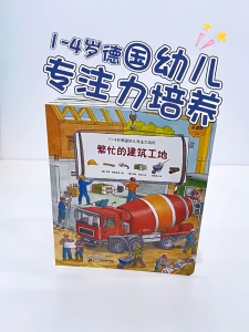 FORMINDS Chinese Picture Book Storybook 精装正版【1-4岁德国幼儿专注力培养】记忆力养成大画册经典 儿童幼儿逻辑思维训练 绘本 图画书 游戏书 启蒙早教