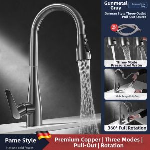 Extendable Multi-directional Kitchen Faucet