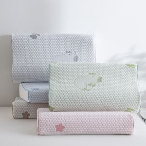 Dansunreve Ice Latex gối 30x50cm làm mát capybara vỏ gối phim hoạt hình Mùa Hè Ice Beam gối Bìa