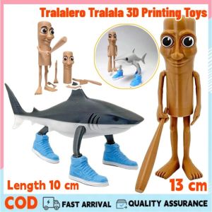 Tung Tung Tung Sahur Action Figure Movable Joint Funny Model Game Collectibles Toy 3D Printing Toy