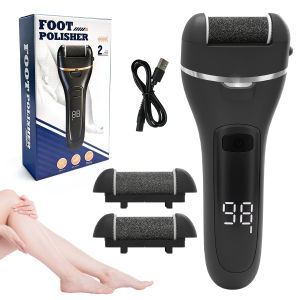 USB Rechargeable Foot Callus Remover Electric Grinder with Adjustable Speeds Pedicure Tool for Men & Women Self-Care
