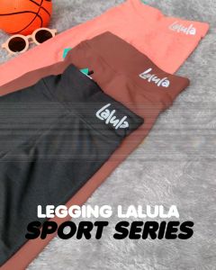 LALULA [Dark Misty Grey] - Legging Anak Highwaist Premium Perempuan Polos