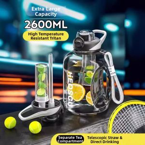 Heat Resistant Large Capacity Water Bottle Tritan