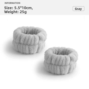 Waterproof Absorbent Wristbands for Women 2 Pieces