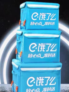 Large Food Insulation Box Delivery Runner Universal Meal Delivery Box Waterproof Refrigeration E-Icon Commercial Takeout Box