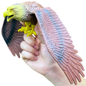 Đồ Chơi Mô Phỏng Đại Bàng Lớn Màu Nâu Cho Trẻ Em Đồ Chơi Giáo Dục Nông Trại Vườn Cây Ăn Quả Đồ Chơi Mô Phỏng Động Vật Săn Mồi