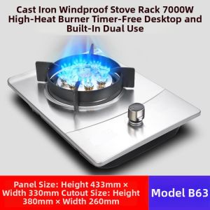 ZUOLEJIA | Single Burner High Power Gas Cooktop