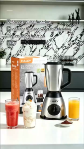 HALEY HY-2980 1.5L High Power Blender 1200W 5-Speed with Pulse Ice Crushing