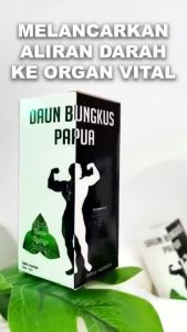 DAUN TIGA JARI HERBAL OBATPEMBESAR TRADISIONAL PAPUA DAUN BUNGKUS 100% ORIGINAL