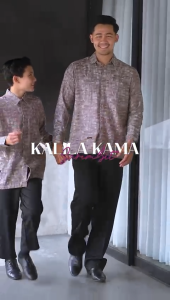 Sarimbit Lebaran 2026 Terbaru Abika / Kalila Kama - Abu  / Fashion Muslim