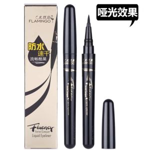 Waterproof Feathery Eyeliner Pen Beginner Friendly Soft Hard Brush Head Sweat Resistant Long Lasting Smudge Proof Red Bird Brand