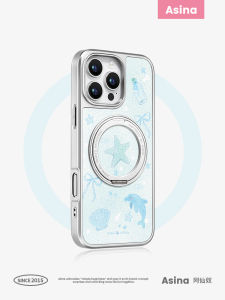 Asina | Anti-Shock Magnetic Full-Cover Rotating Stand Case for iPhone 17 15Promax 14Pro 16Promax ip13 15Pro