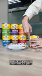 Wellness Complete Health - Stew Chunky Wet Canned Dog Food 12.5oz (354g) | 6 Tasty Flavours