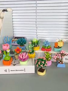 Trò chơi lắp ráp Lego chủ đề hoa