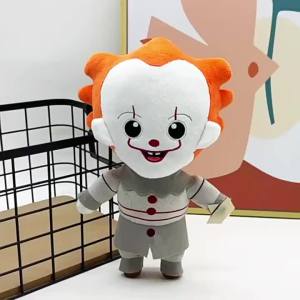 2025 NEW 25cm IT Pennywise Horror Phunny Plush Toys Plushies Stuffed Doll Sofa Pillow Gifts for Kids Child Birthday Christmas