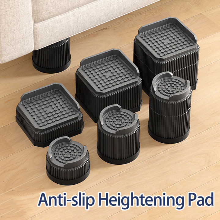 Stackable Square Desk Riser Stackable Square Furniture Risers, Suitable For Protecting Sofa, Table ...