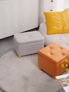 MOLORE | Modern Simple Entryway Shoe Changing Bench with Storage Soft Seat