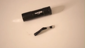 TaffLED Senter UV Ultraviolet Mini Flashlight 400nm 9 LED - UV-395