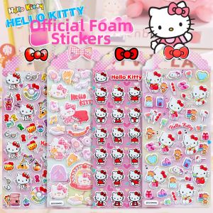 Hello Kitty | 3D Foam Cartoon Stickers for Children KT Kitty
